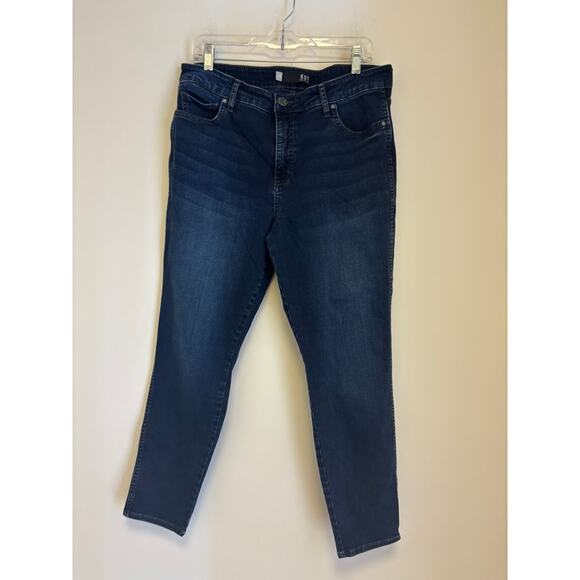 Kut From The Cloth Diana Fab AB Skinny Jeans 14 Petite - Picture 2 of 8